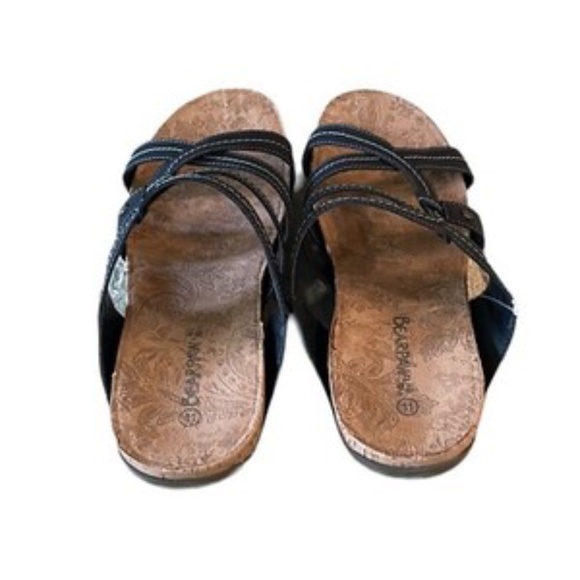 Bearpaw Kai Womens Black Slides Sandals Size 11 - Picture 6 of 9